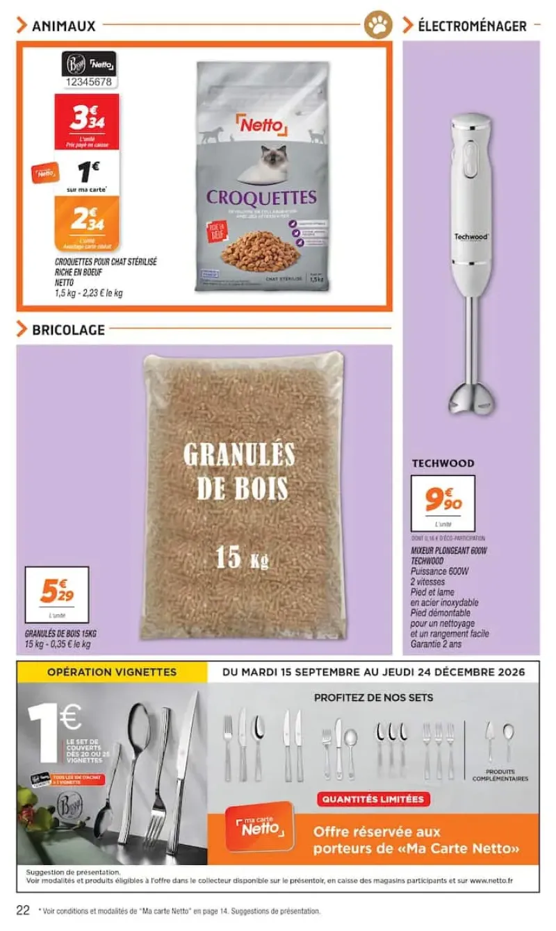 Netto catalogue du 29/09 au 06/10/2026 – page 22