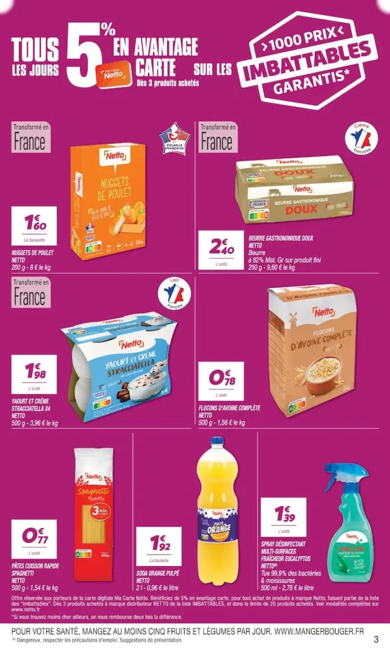Netto catalogue du 29/09 au 06/10/2026 – page 3