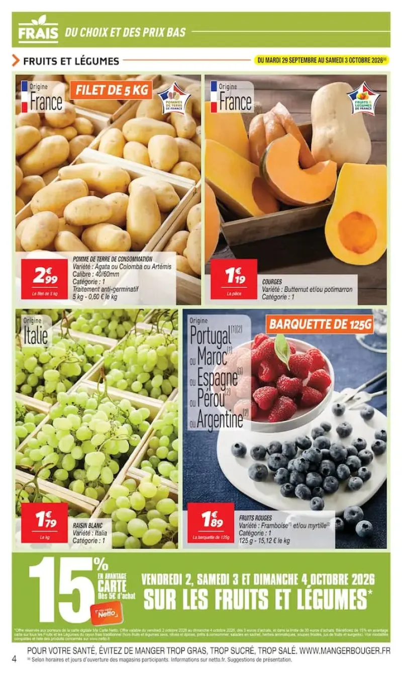 Netto catalogue du 29/09 au 06/10/2026 – page 4