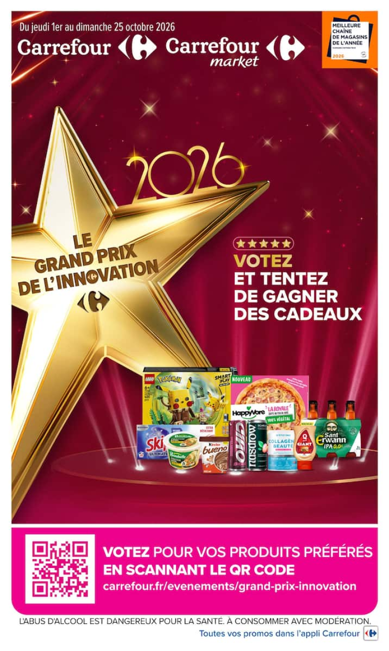 Carrefour catalogue du 01/10 au 26/10/2026 – page 1