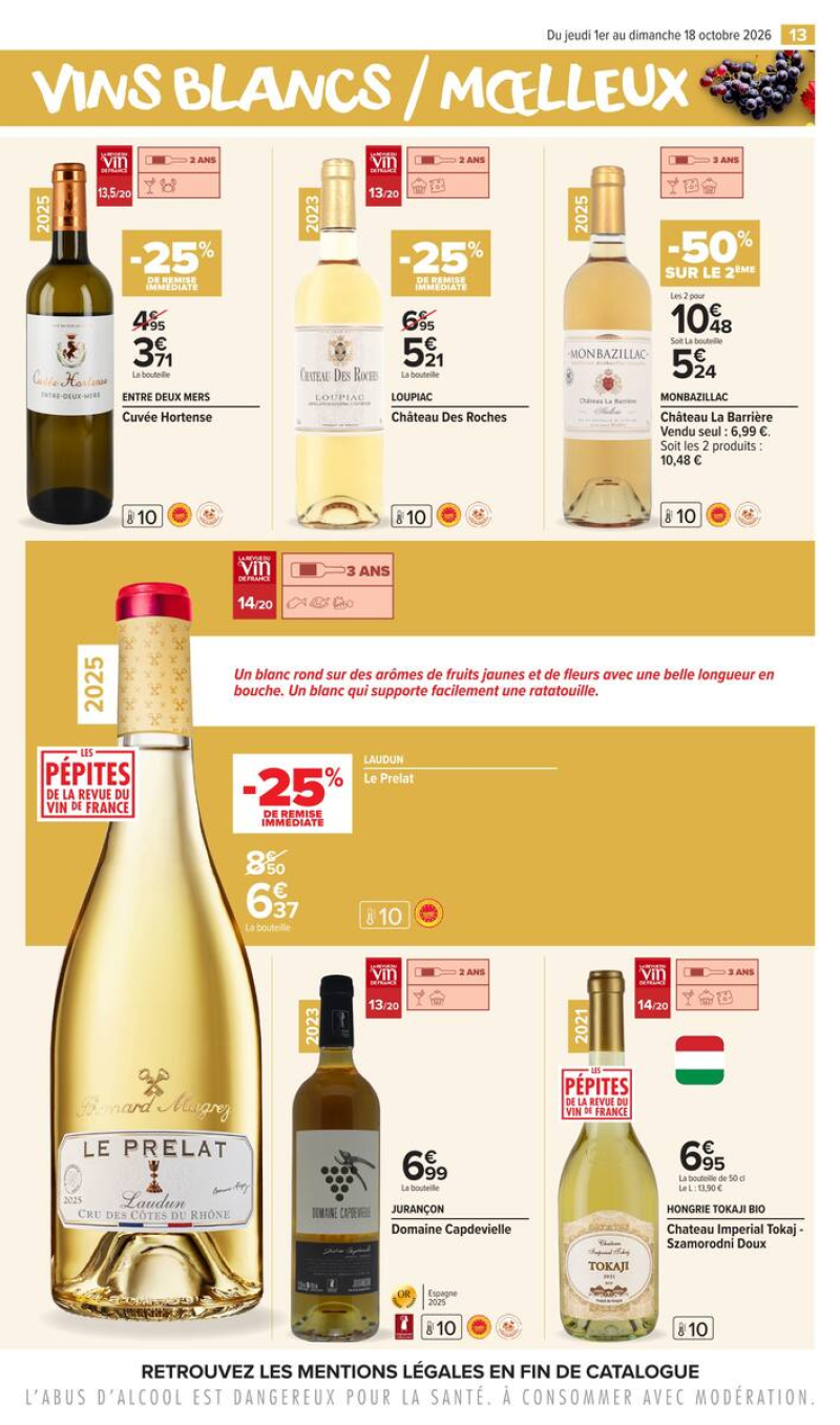Carrefour Market catalogue du 01/10 au 19/10/2026 – page 13