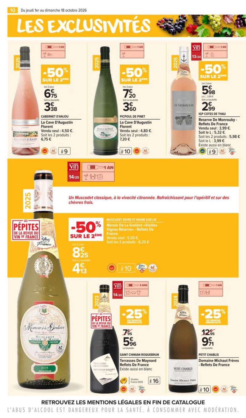 Carrefour Market catalogue du 01/10 au 19/10/2026 – page 10