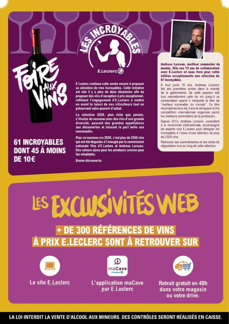 E.Leclerc catalogue du 26/09 au 12/10/2026 – page 5