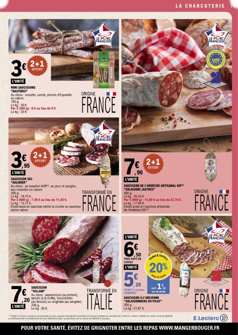 E.Leclerc catalogue du 26/09 au 12/10/2026 – page 77
