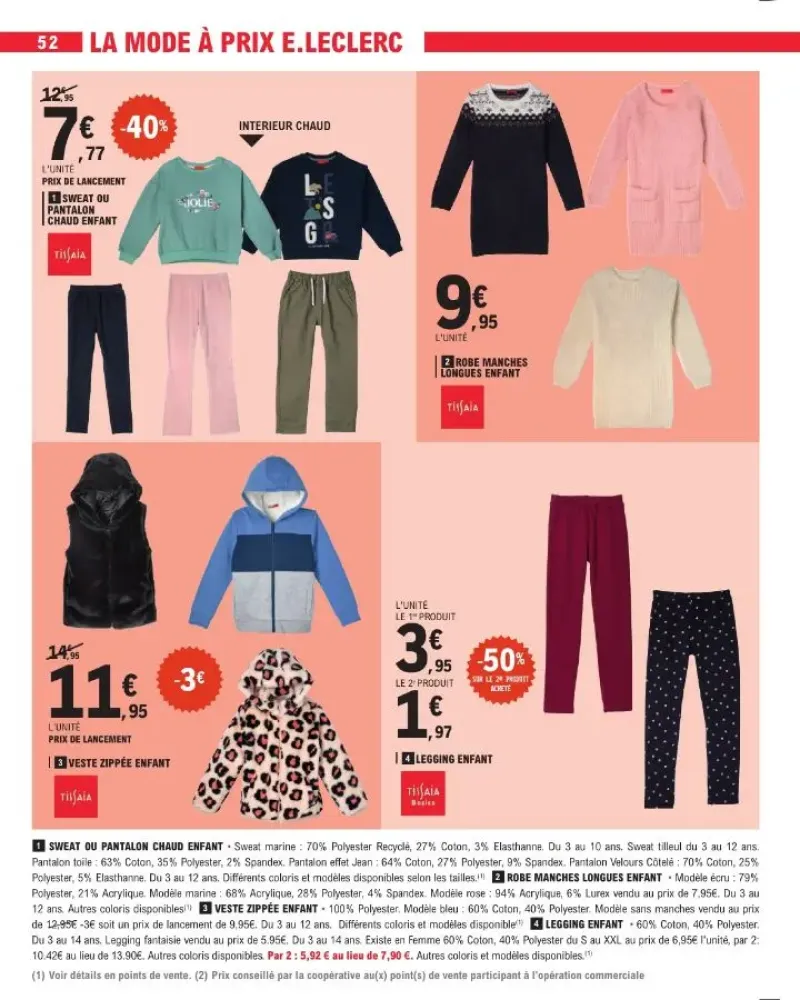 E.Leclerc catalogue du 29/09 au 11/10/2026 – page 52