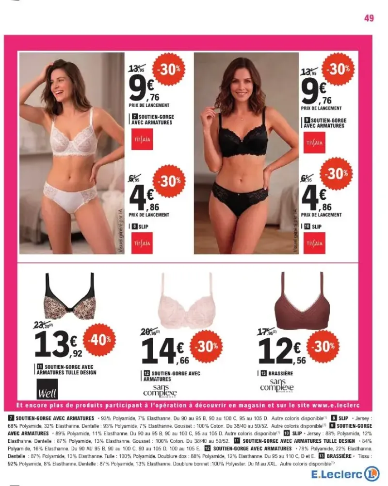 E.Leclerc catalogue du 29/09 au 11/10/2026 – page 49