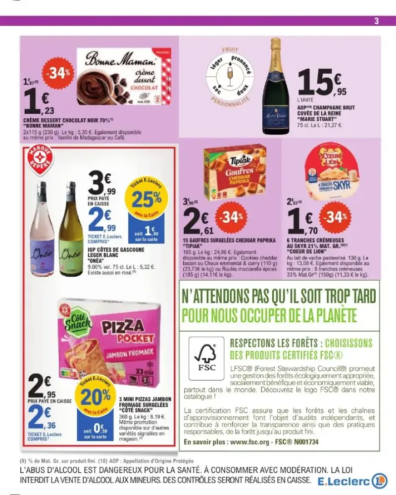 E.Leclerc catalogue du 29/09 au 11/10/2026 – page 3