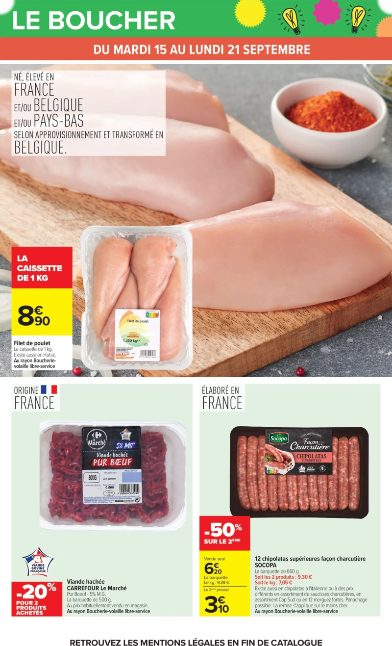 Carrefour Market catalogue du 15/09 – page 27