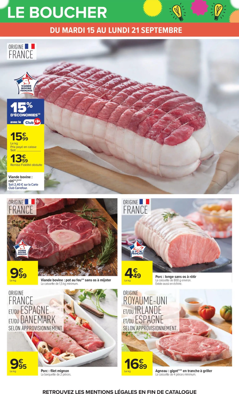 Carrefour Market catalogue du 15/09 – page 26