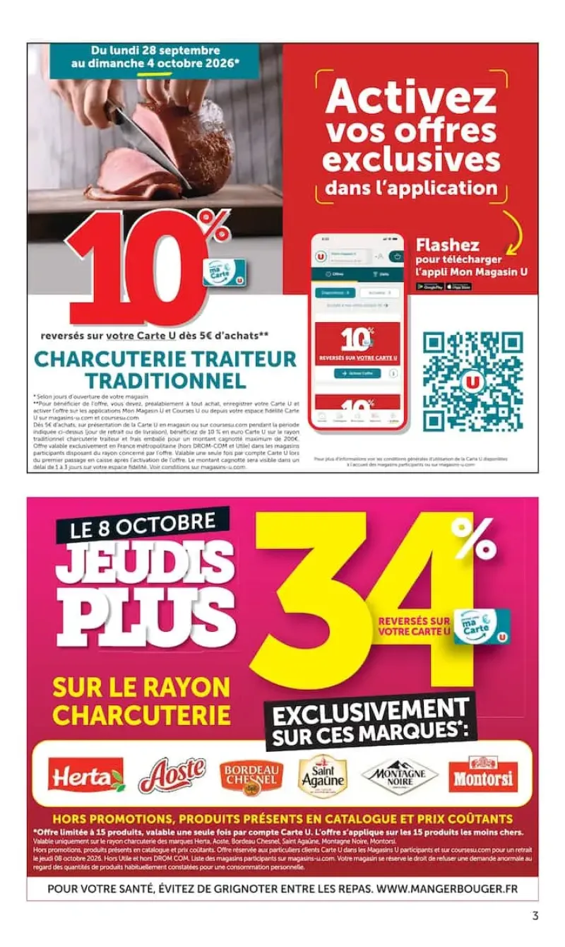U Express catalogue du 29/09 au 12/10/2026 – page 3