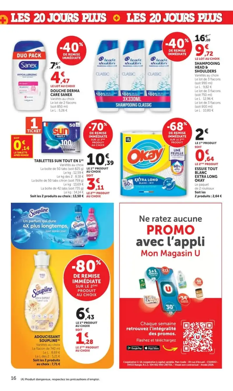 U Express catalogue du 29/09 au 12/10/2026 – page 16