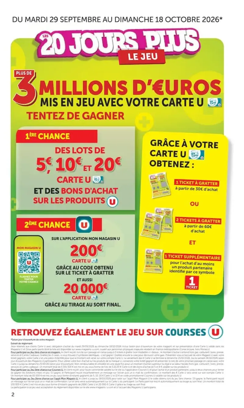 U Express catalogue du 29/09 au 12/10/2026 – page 2