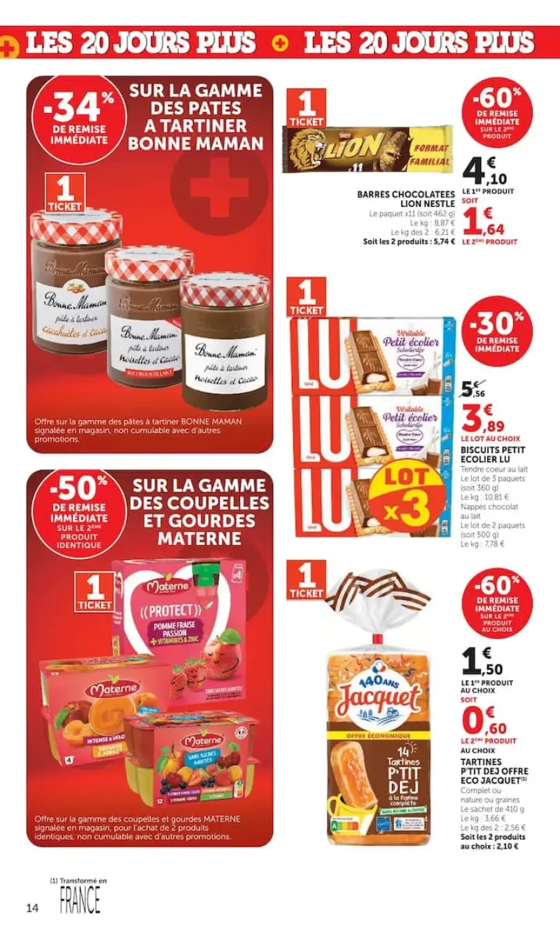 U Express catalogue du 29/09 au 12/10/2026 – page 14