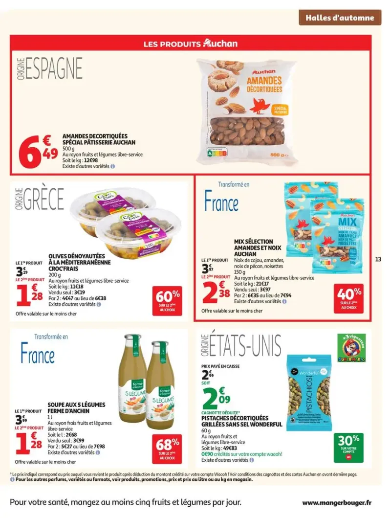 Auchan Supermarché catalogue du 29/09 au 11/10/2026 – page 13