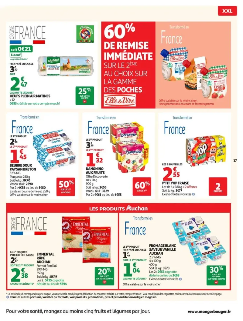 Auchan Supermarché catalogue du 29/09 au 11/10/2026 – page 17