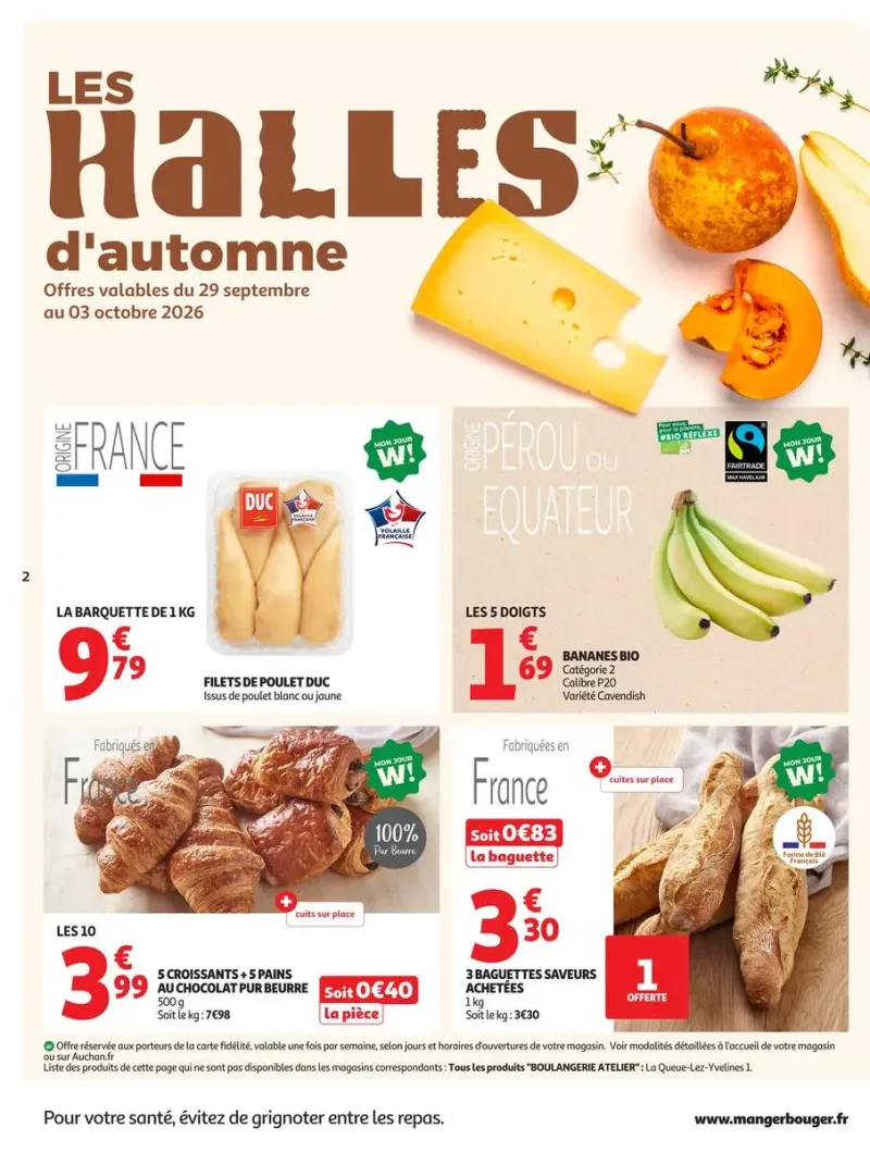 Auchan Supermarché catalogue du 29/09 au 11/10/2026 – page 2