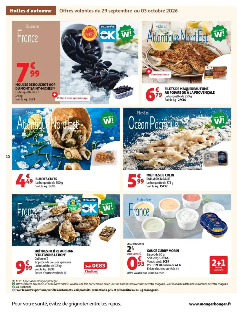 Auchan Supermarché catalogue du 29/09 au 11/10/2026 – page 10