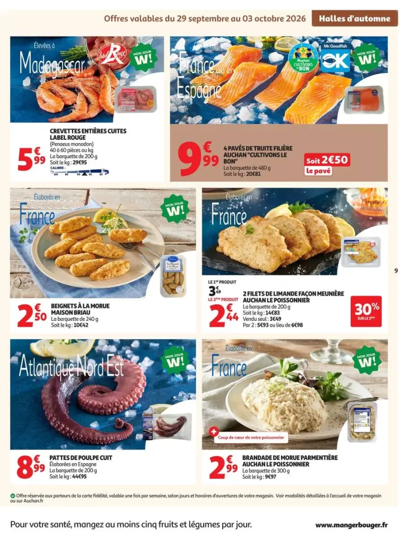 Auchan Supermarché catalogue du 29/09 au 11/10/2026 – page 9