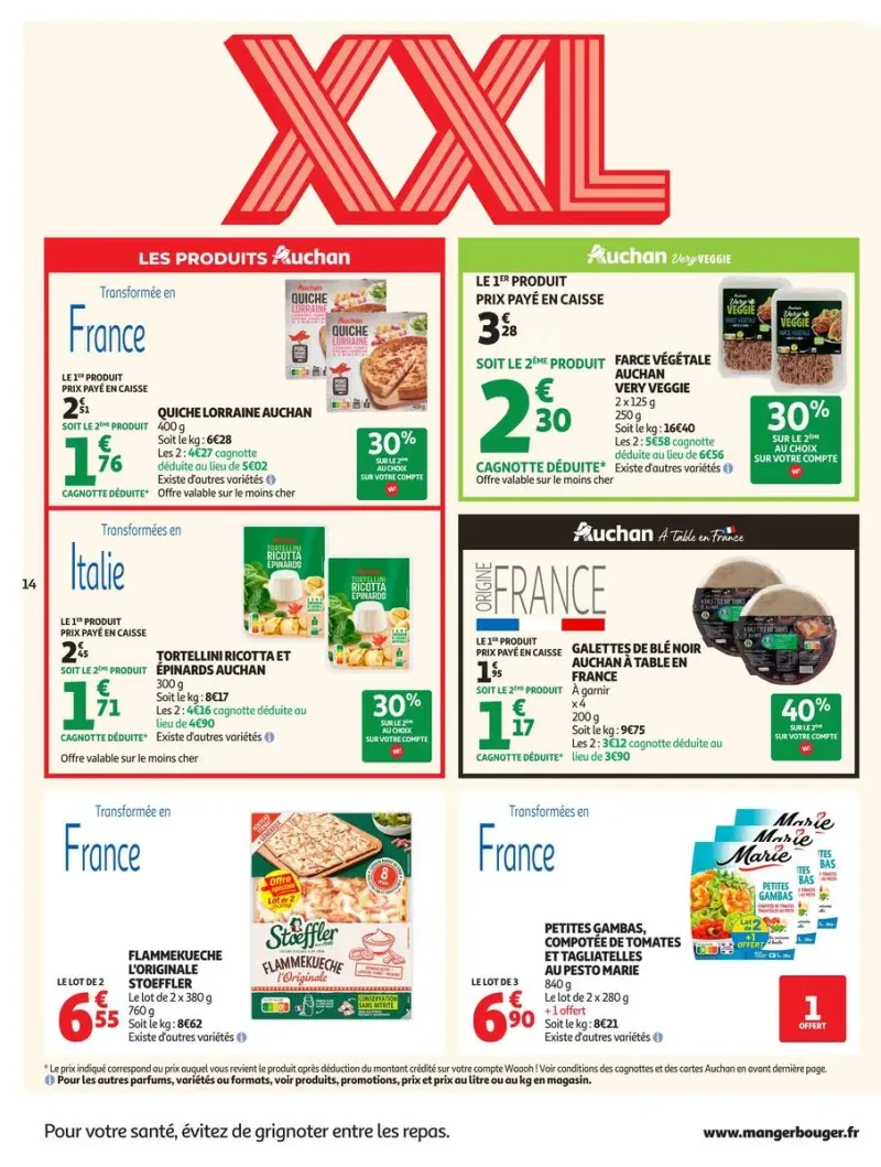 Auchan Supermarché catalogue du 29/09 au 11/10/2026 – page 14