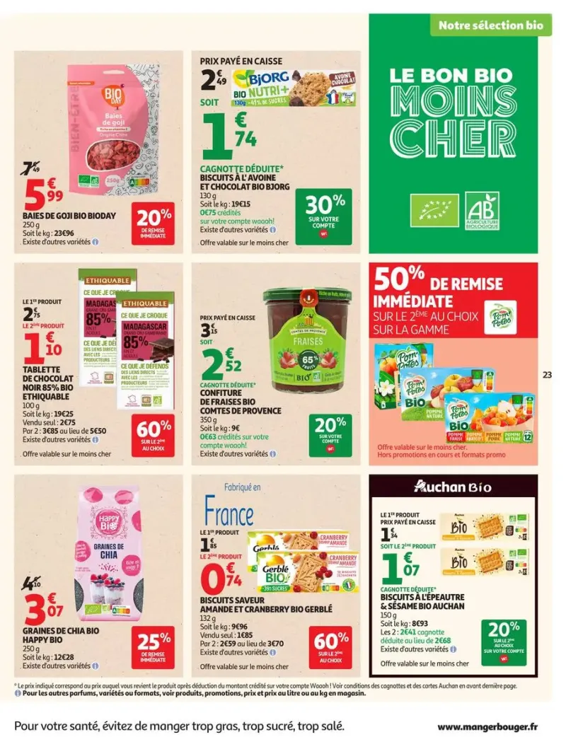 Auchan Supermarché catalogue du 29/09 au 11/10/2026 – page 23