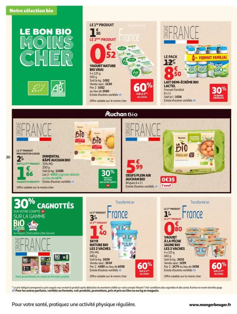 Auchan Supermarché catalogue du 29/09 au 11/10/2026 – page 20