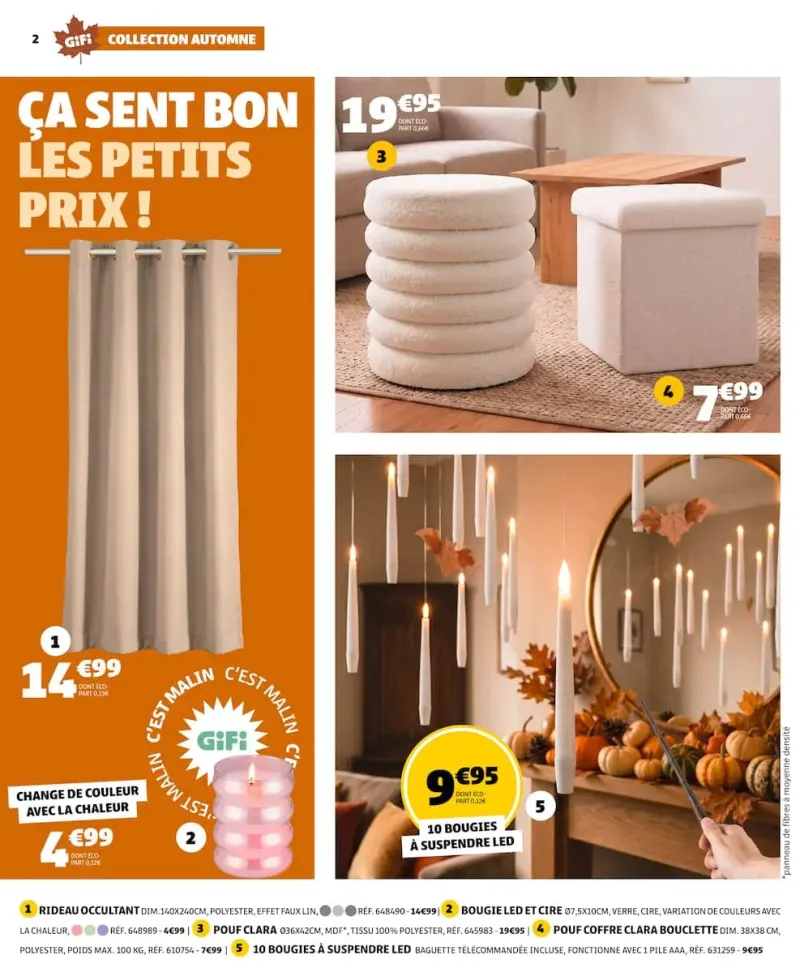 Gifi catalogue du 29/09 au 13/10/2026 – page 2