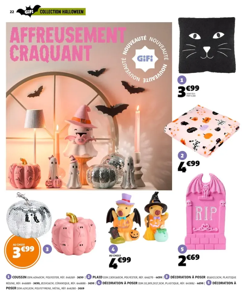 Gifi catalogue du 29/09 au 13/10/2026 – page 22