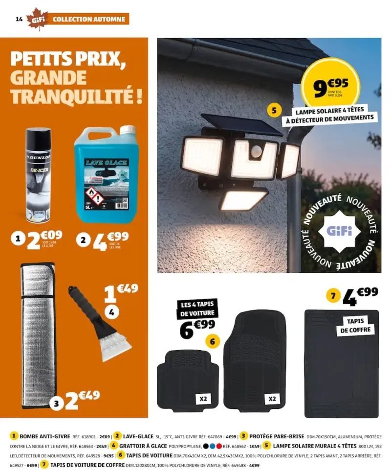 Gifi catalogue du 29/09 au 13/10/2026 – page 14