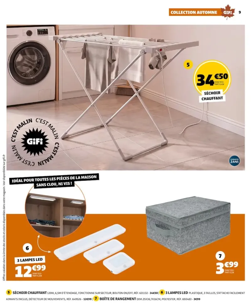Gifi catalogue du 29/09 au 13/10/2026 – page 9