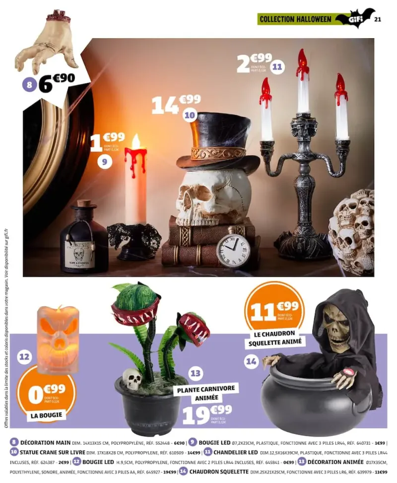 Gifi catalogue du 29/09 au 13/10/2026 – page 21