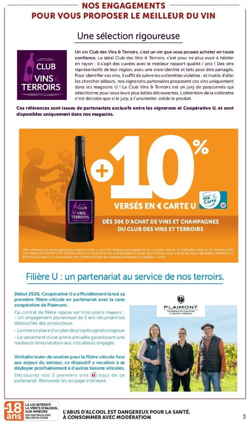 U Express catalogue du 22/09 – page 3