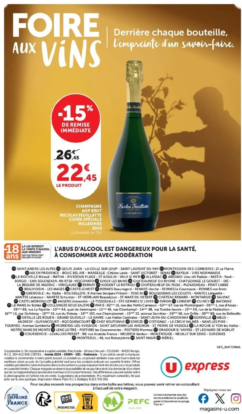 U Express catalogue du 22/09 – page 10