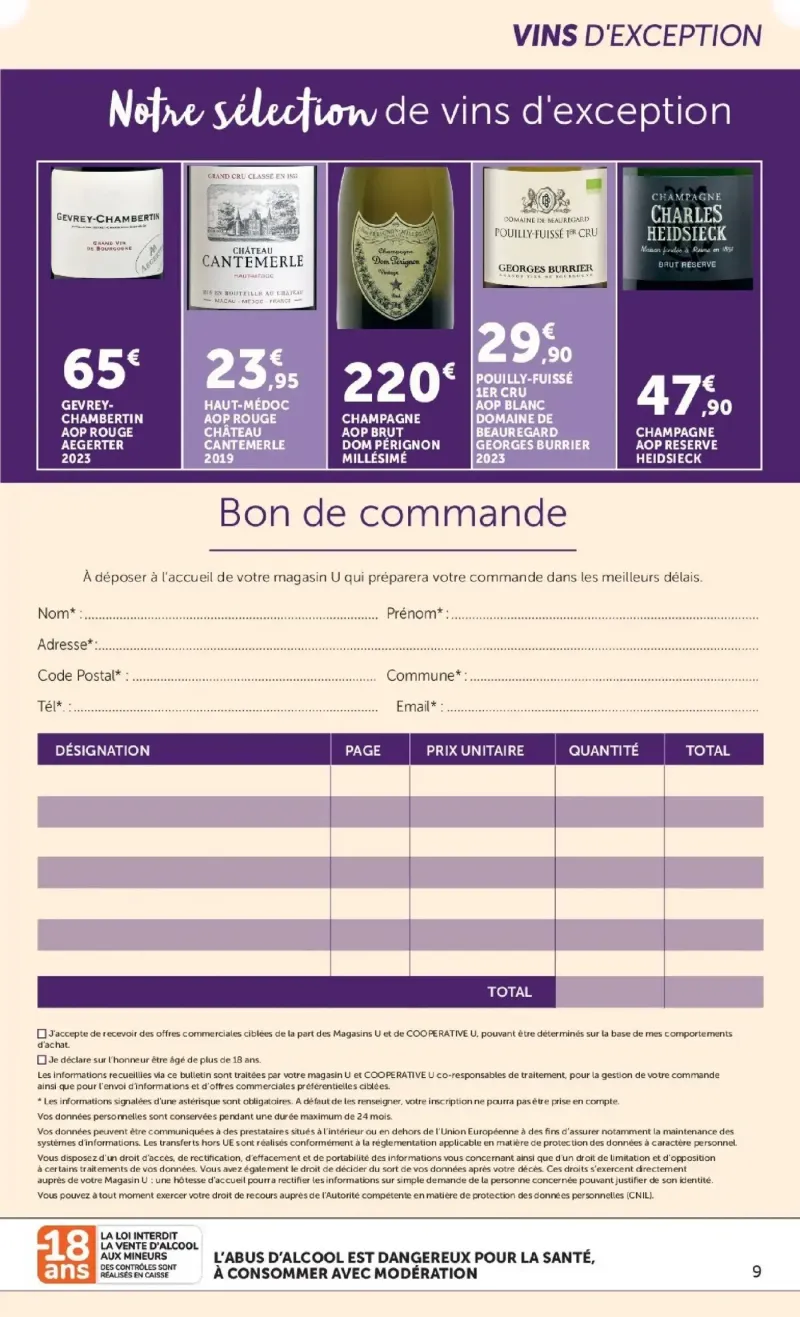 U Express catalogue du 22/09 – page 9