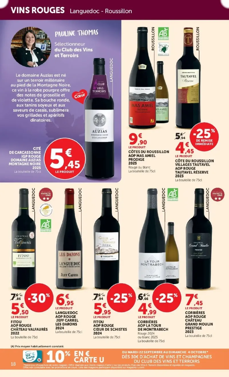 Super U catalogue du 22/09 – page 18