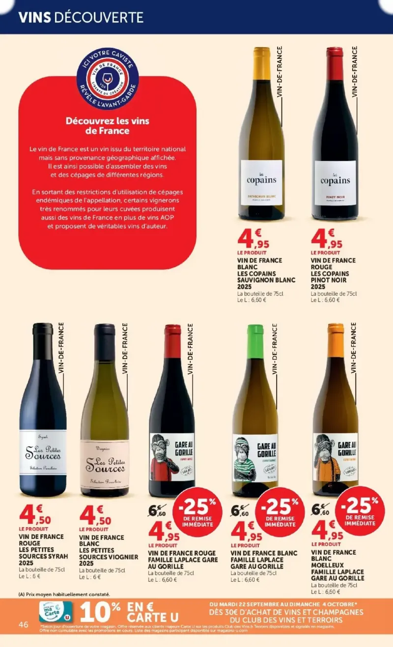 Super U catalogue du 22/09 – page 46