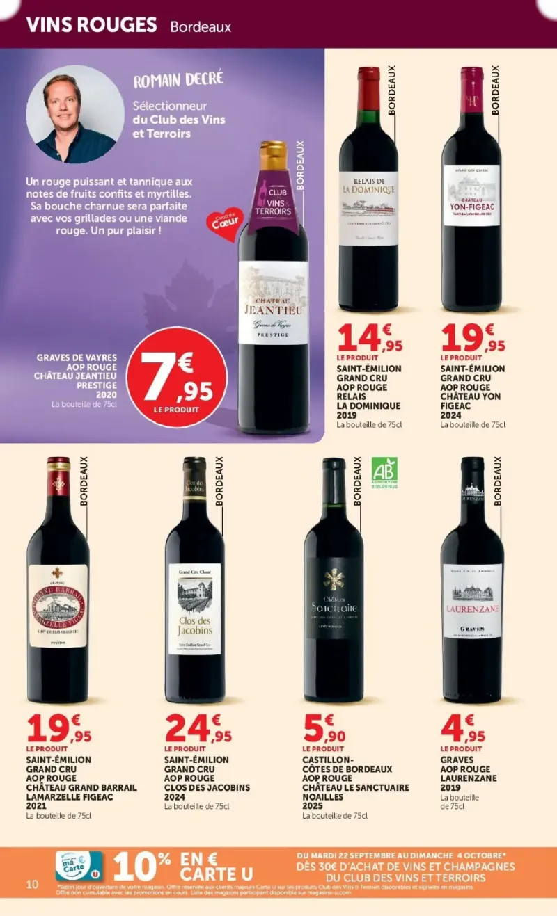 Super U catalogue du 22/09 – page 10