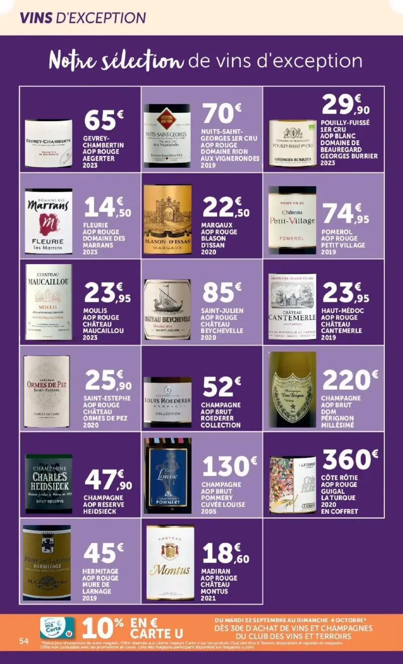 Super U catalogue du 22/09 – page 54