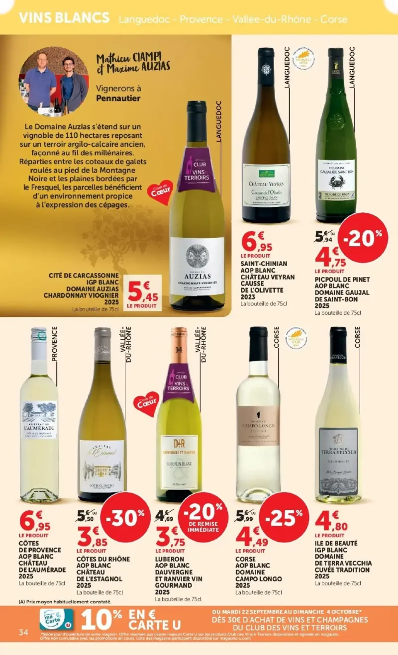 Super U catalogue du 22/09 – page 34