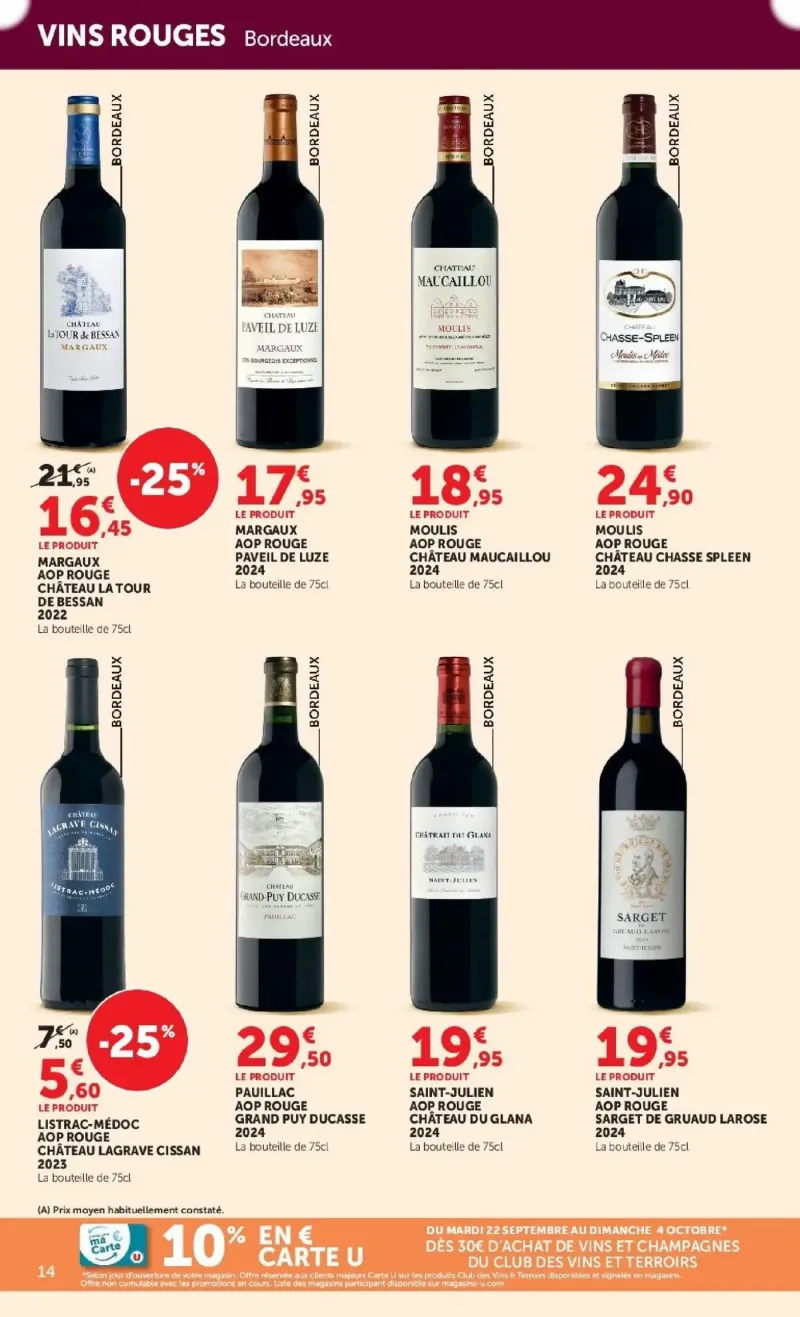 Super U catalogue du 22/09 – page 14