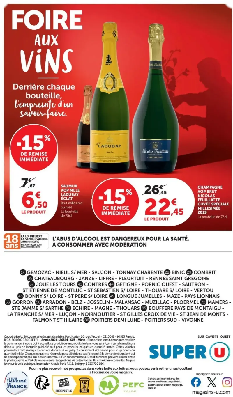 Super U catalogue du 22/09 – page 56