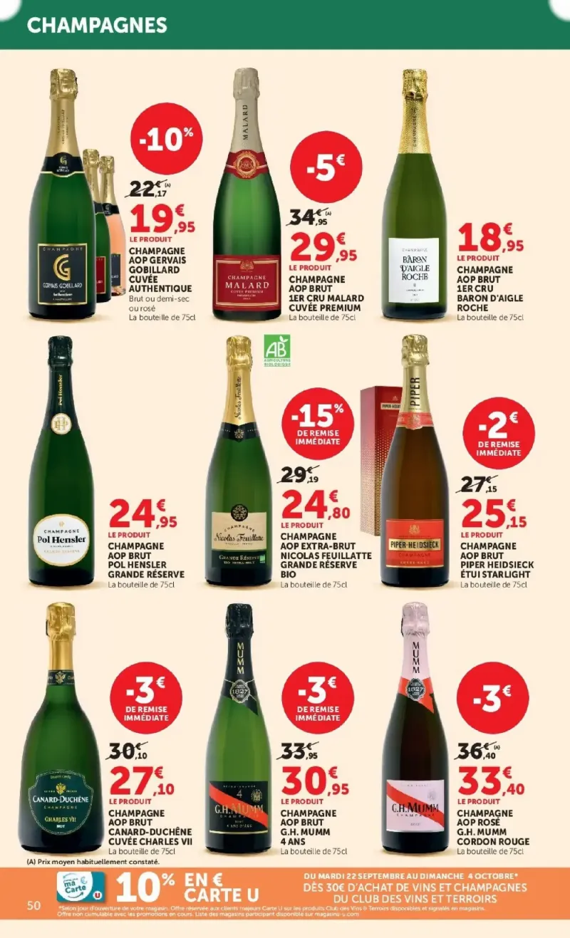 Super U catalogue du 22/09 – page 50