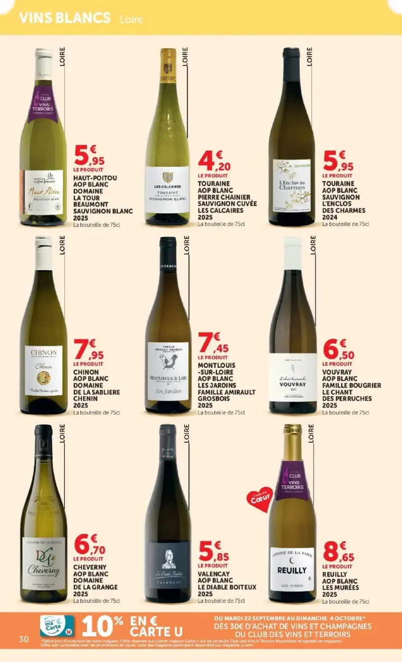 Super U catalogue du 22/09 – page 30