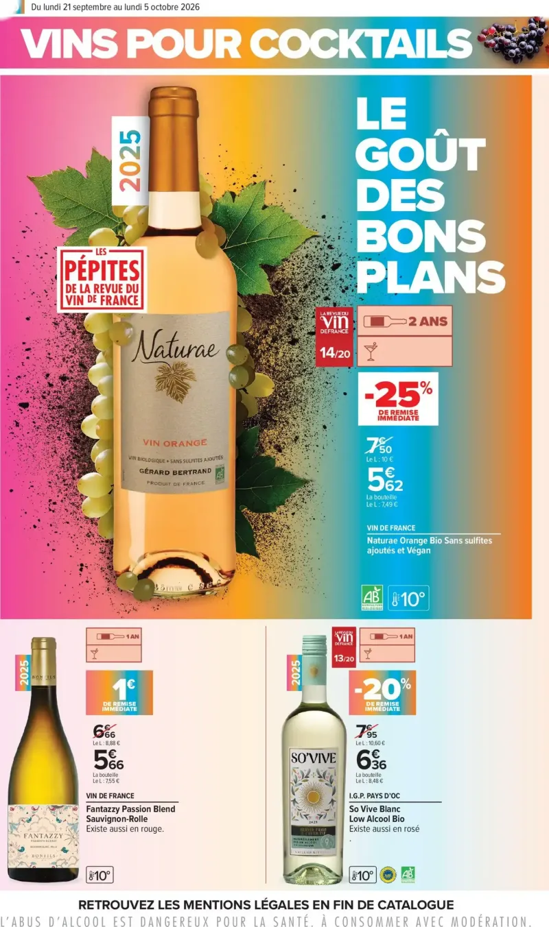 Carrefour catalogue du 21/09 – page 70