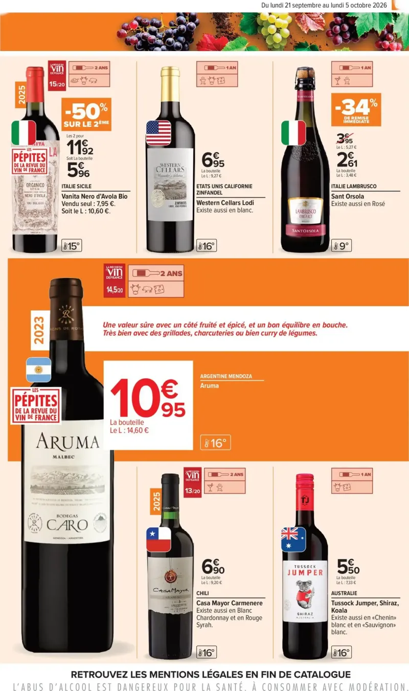 Carrefour catalogue du 21/09 – page 69