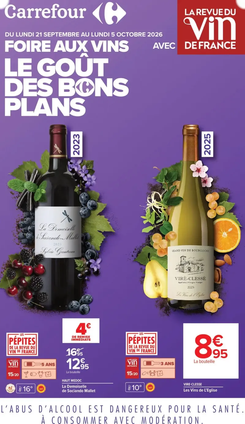 Carrefour catalogue du 21/09 – page 1