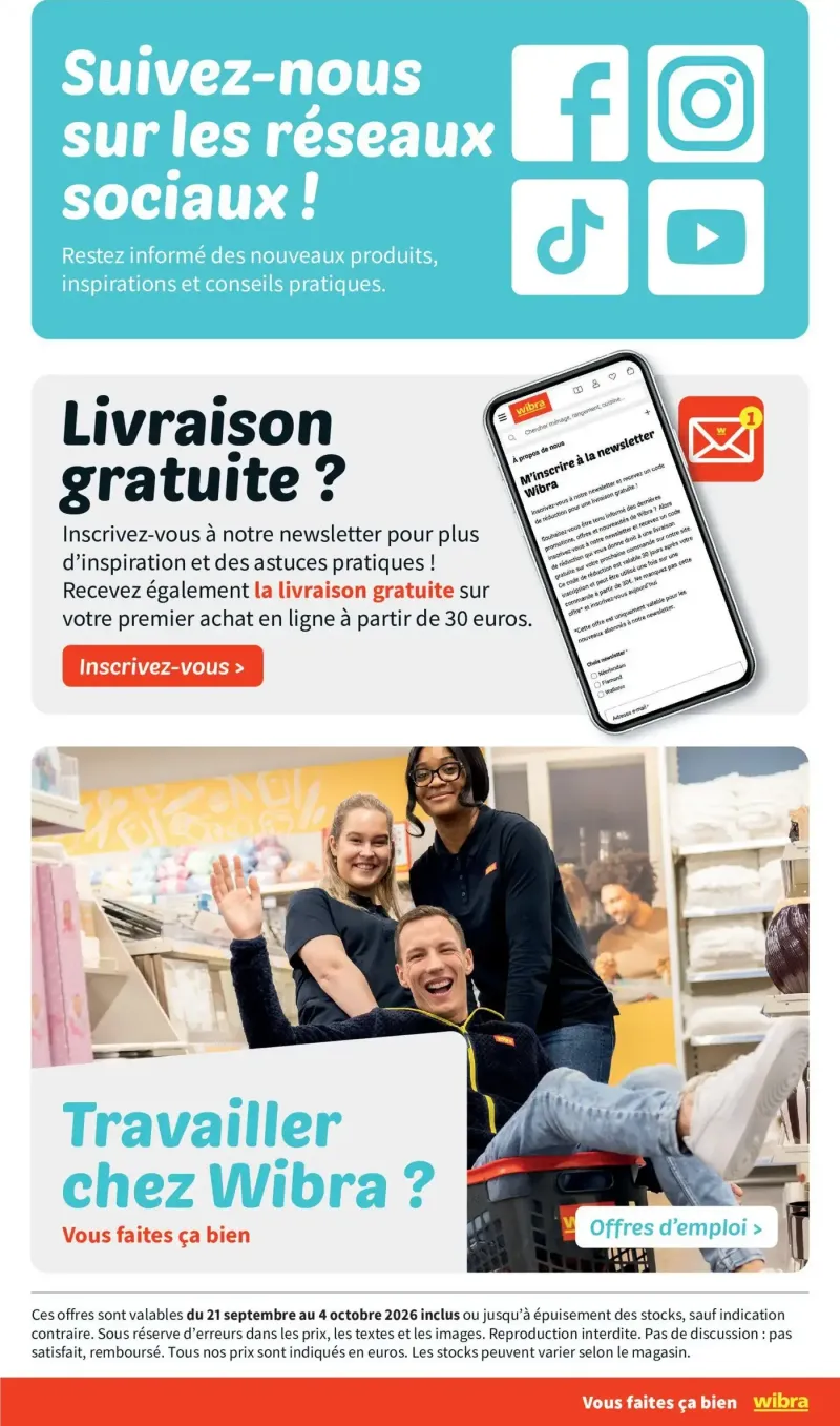 Wibra catalogue du 21/09 – page 14