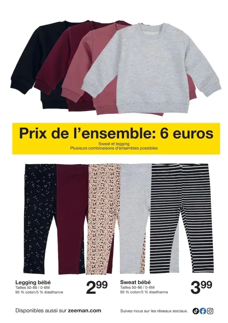 Zeeman catalogue du 26/09 au 10/10/2026 – page 2