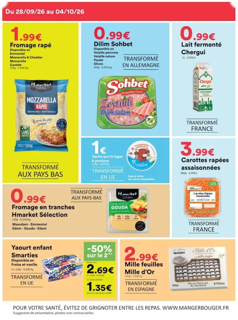 Hmarket catalogue du 28/09 au 05/10/2026 – page 5
