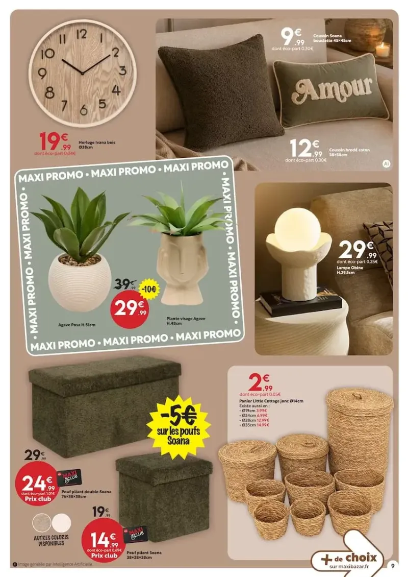 Maxi Bazar catalogue du 30/09 au 26/10/2026 – page 9