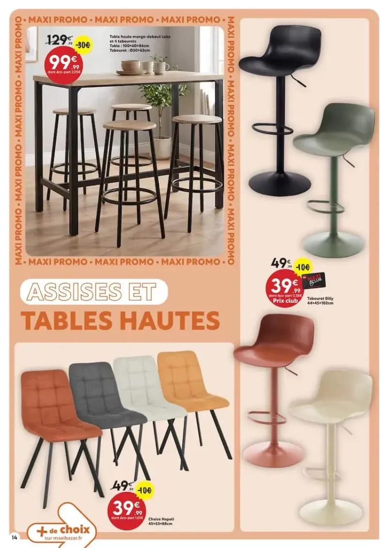 Maxi Bazar catalogue du 30/09 au 26/10/2026 – page 14